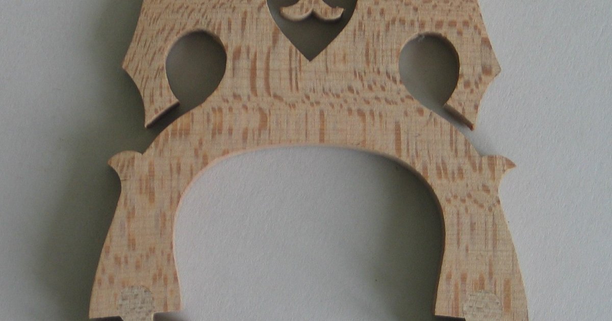 Chevalet De Violoncelle En érable 4/4 - Accessoire De Remplacement Pour Améliorer La Sonorité, Installation Facile - 11
